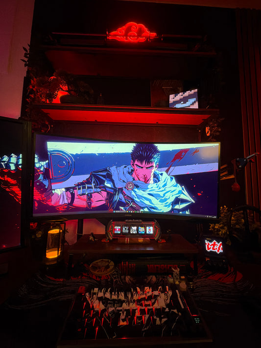 Set de keycaps limité inspiré de Berserk (AZERTY)